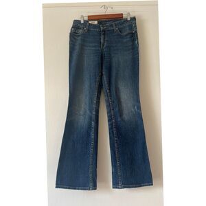 Banana Republic Jeans Boot cut  Classic Women's size 06   Blue Denim stretch
